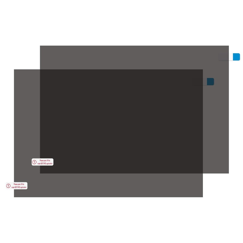 Polarized Filter Film Adhesive Sheets For Dashboard Display LCD Watch Screen 2pc