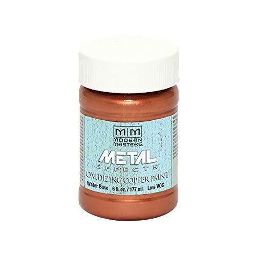 Metal Eefects Copper Paint - Interior and Exterior Water-Based Paint, 6 oz