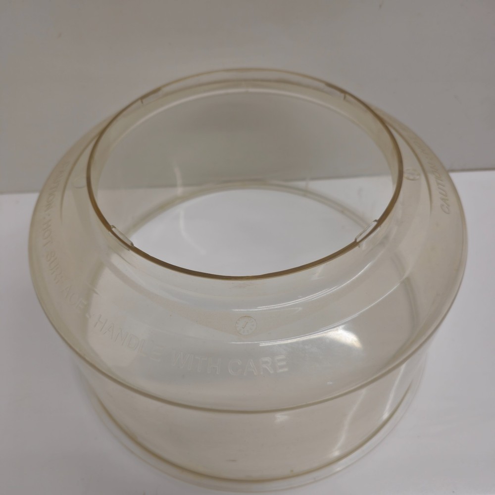 NuWave Oven Extender Ring Replacement Model 20342 Clear Plastic w/ Tape Residue