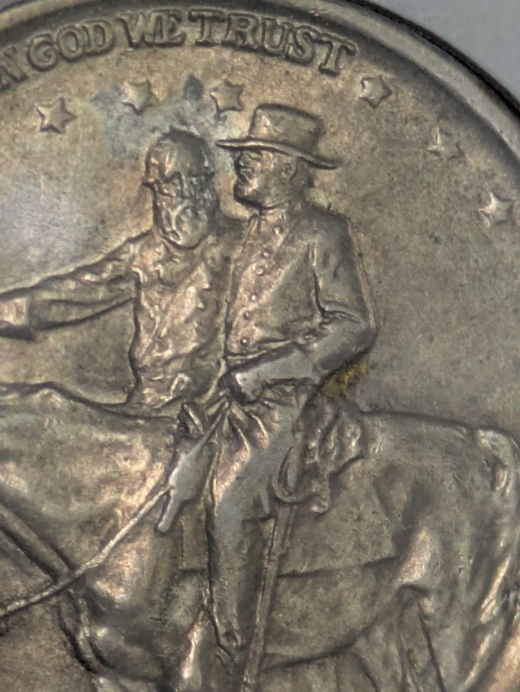 1925 Stone Mountain Commemorative Half Dollar AU