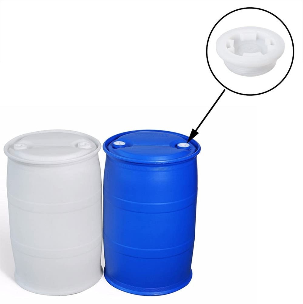 4pcs 2" Bung Cap Fine Thread Poly Buttress Drum Bung for 55 Gallon Plastic Dr...