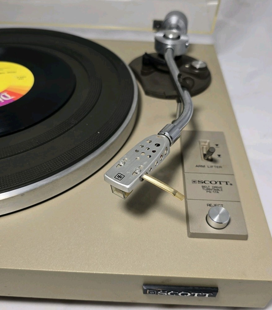 Scott PS-17A Belt Drive Semi Automatic Turntable. Excellent Condition