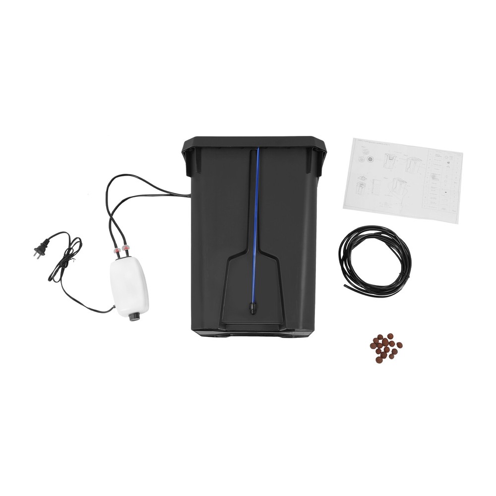 Hydroponics Growing Culture Bucket System Recirculating Drip Garden System
