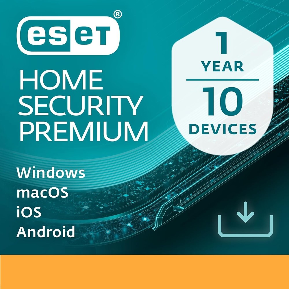 ESET Internet Smart Home Security Premium 2026 10 Device 1 Year Same Day Email