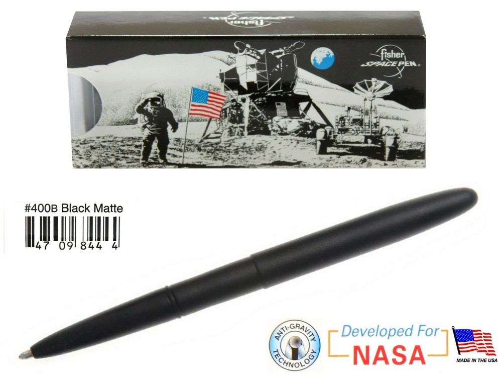 Fisher Space Pen #400B / Classic Matte Black Bullet Pen