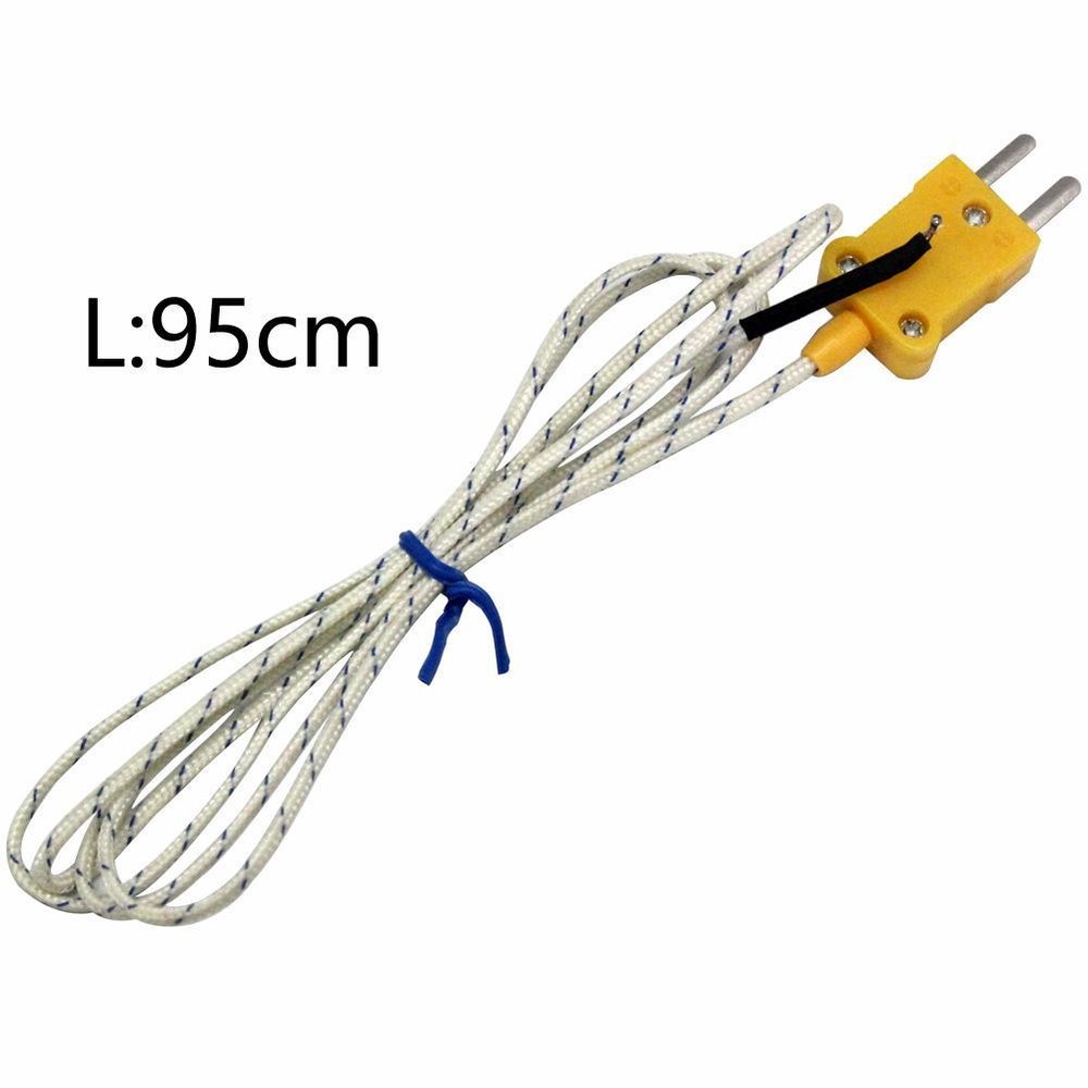 aidetek K-Type Thermocouple Wire Digital Thermometer Temperature Sensor Probe