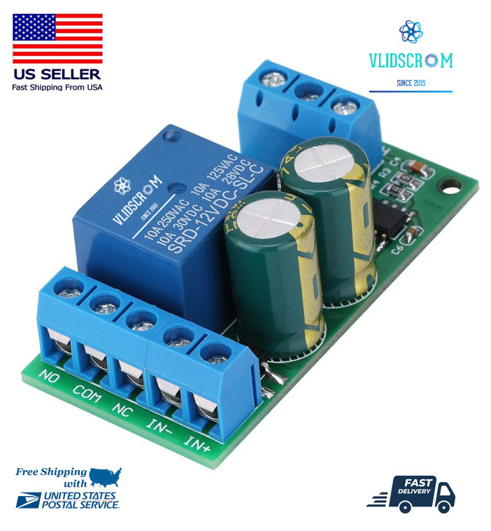 Water Level Controller Module AC 9-12V DC 12-15V 10A 30A Tank Auto Switch