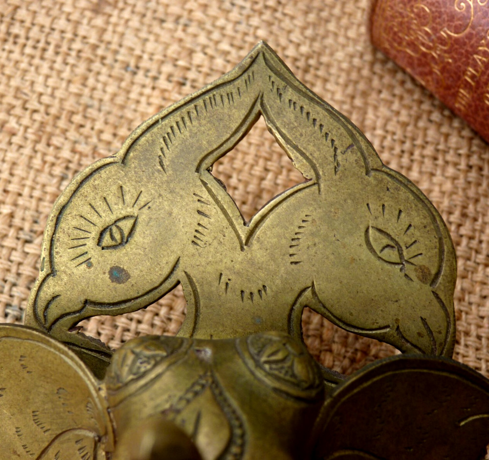 Brass Elephant Wall hook Vintage