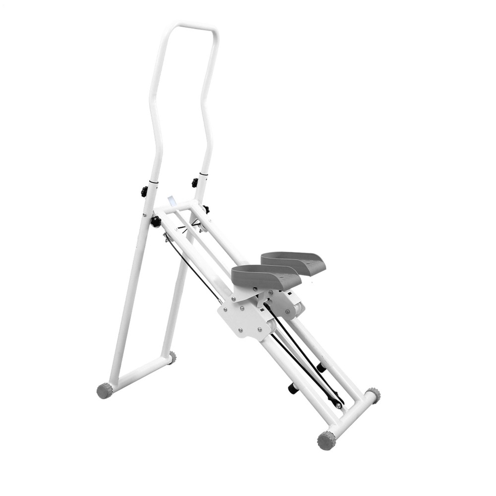 Foldable Vertical Climber Stair Stepper Machine For Home Gym Exercise Adjust