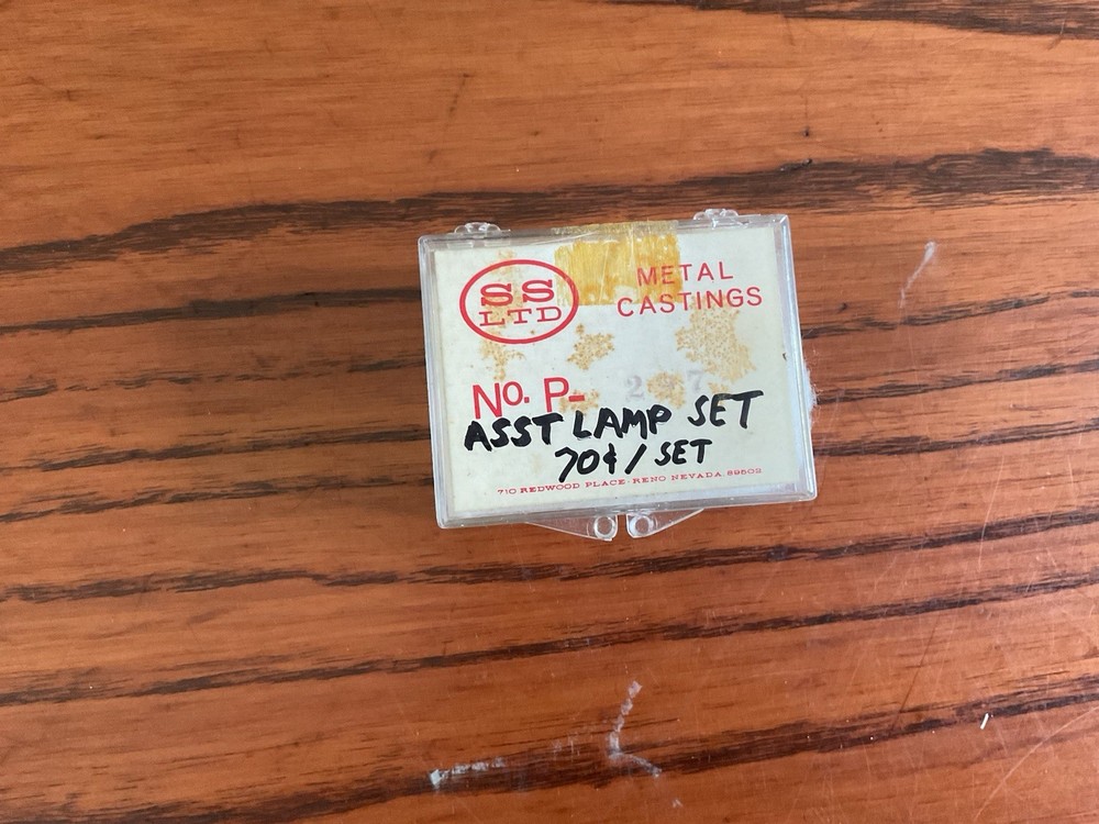 SS Ltd Lantern Set No 297 HO Scale