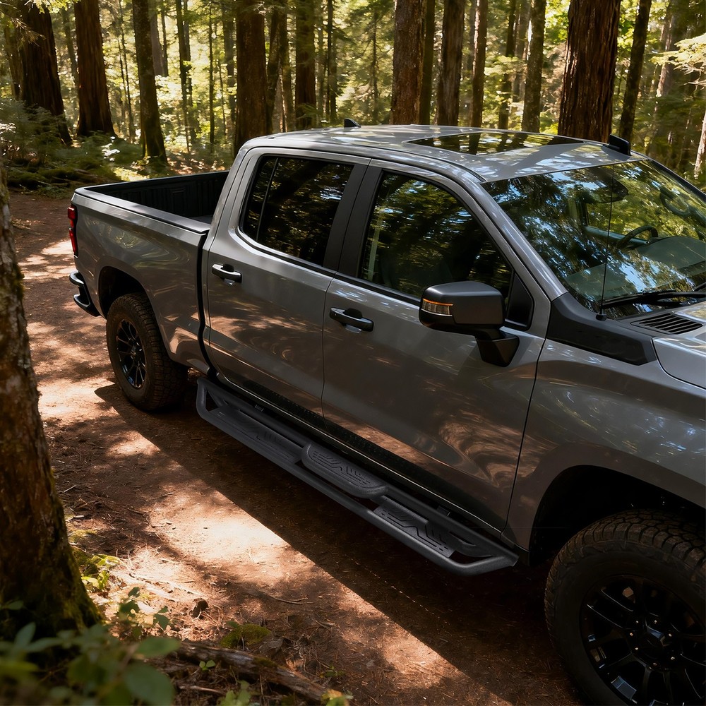 Running Board Side Step Bars Nerf Bars For 2009-2018 Dodge Ram 1500 Crew Cab
