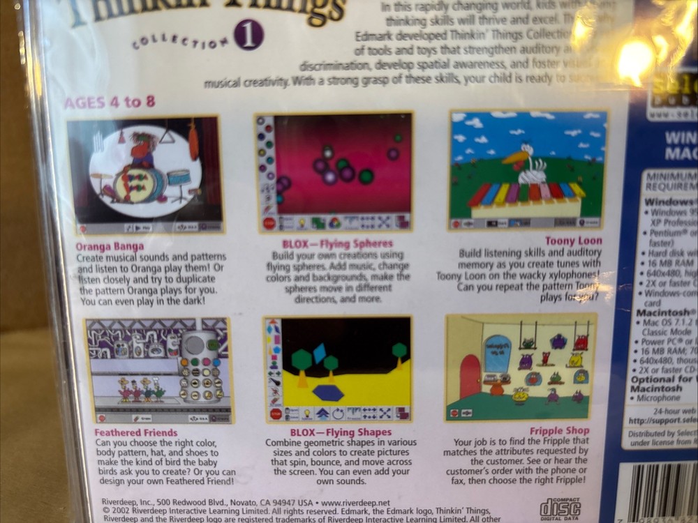 Thinkin" Things Collection 1 New Cd-Rom