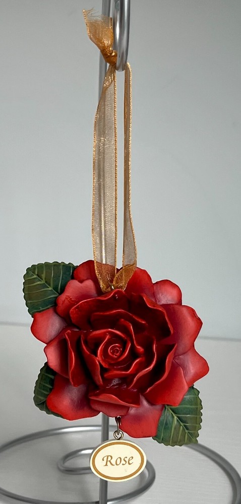 Misc. Rose Ornament-New in original box