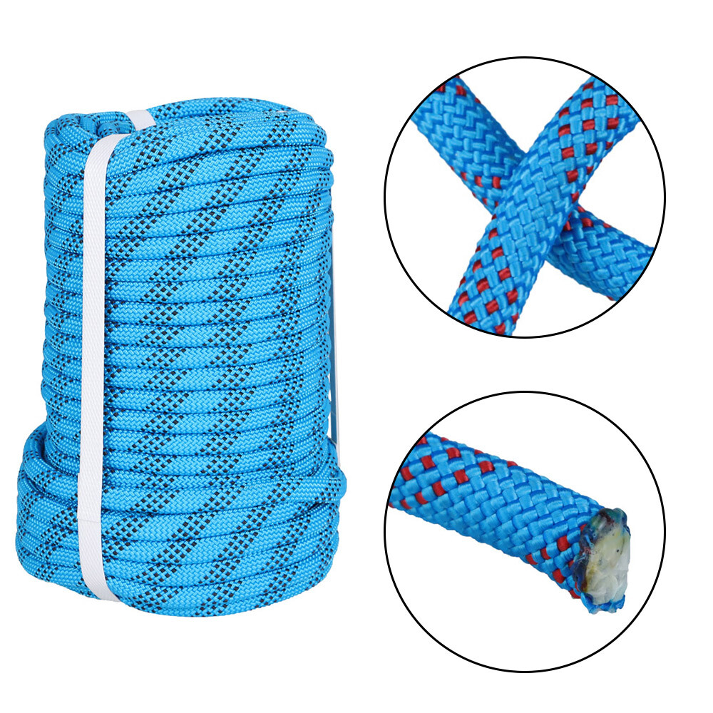 3/8 "x 100'high Strength Polyester Rope,Max Tensile Force: 3520Lbs