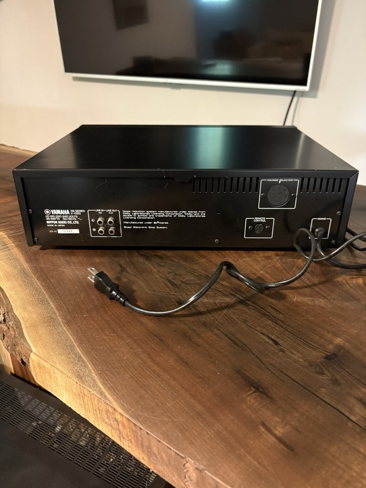 Yamaha K-1000 Cassette Deck - Tested, Limited Working Order