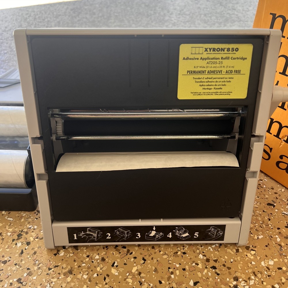 Xyron 850 Adhesive Application & Laminating System – NEW / NEVER USED