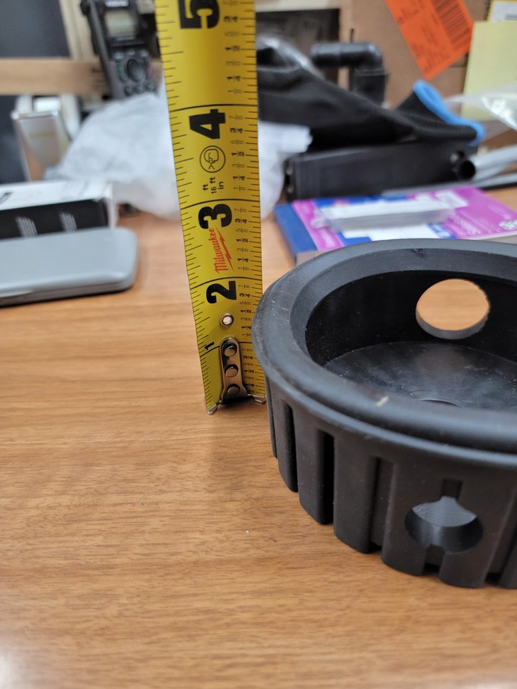 Gauge Protector,4 in, Rubber. 2pk