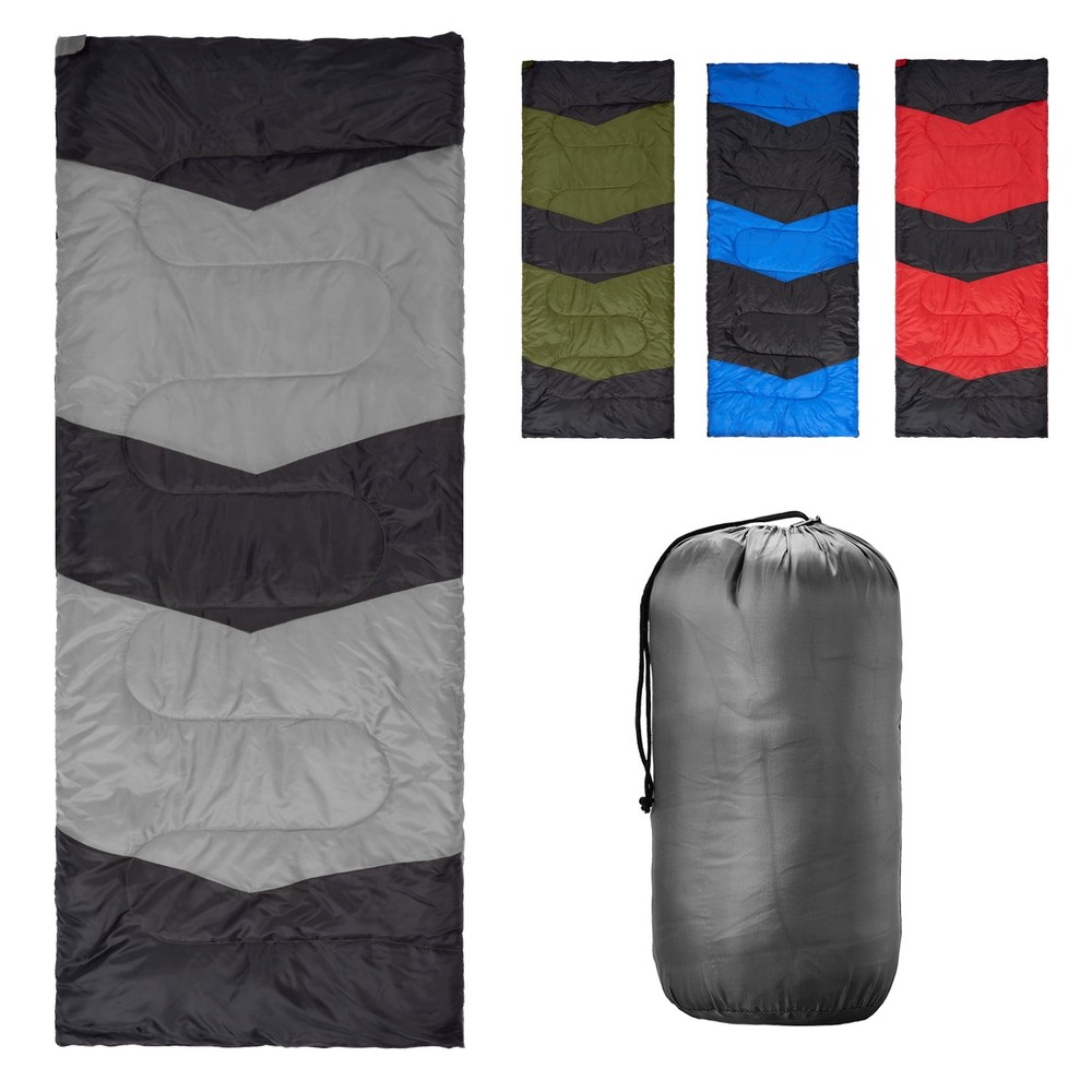 Envelope Camping Sleeping Bag, Rectangular Sleeping Bag Lightweight Waterproof
