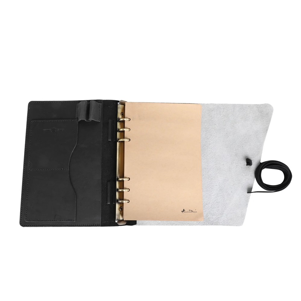 MONTANA WEST ~ COWHIDE ~ LEATHER ~ JOURNAL