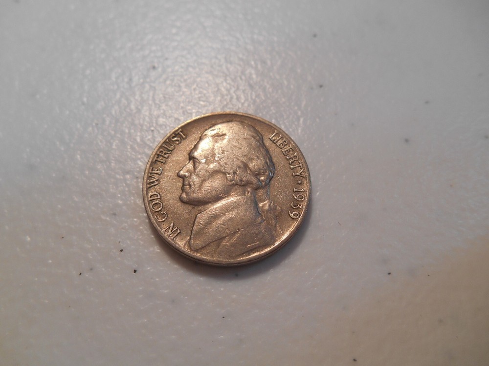 1939S Jefferson Nickel VF
