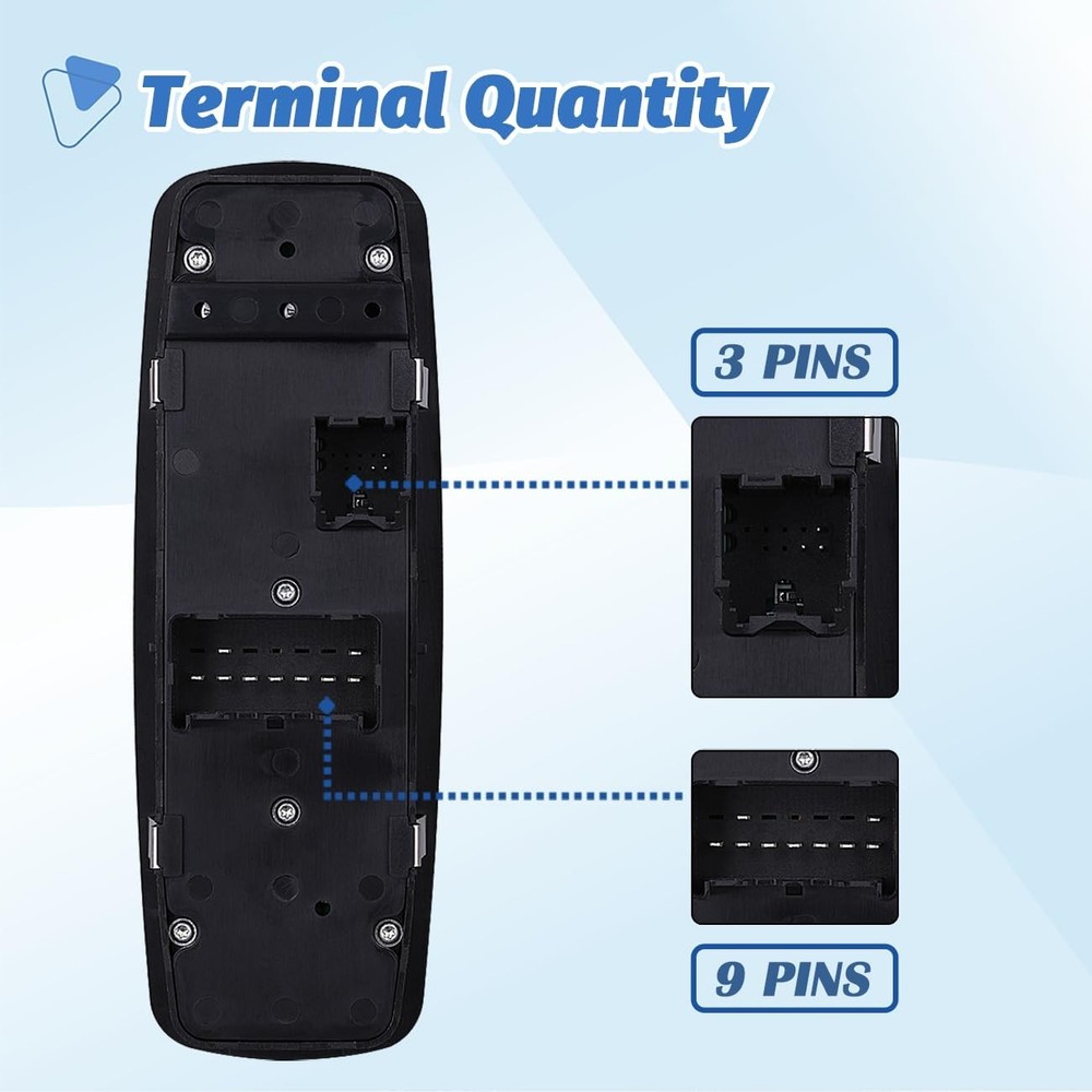 Obaee Master Power Window Switch Door Lock Main Control Button Front Left Driver