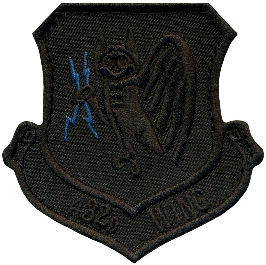 USAF 22d ATTACK SQUADRON – 432d WING - BLACKOUT PATCH
