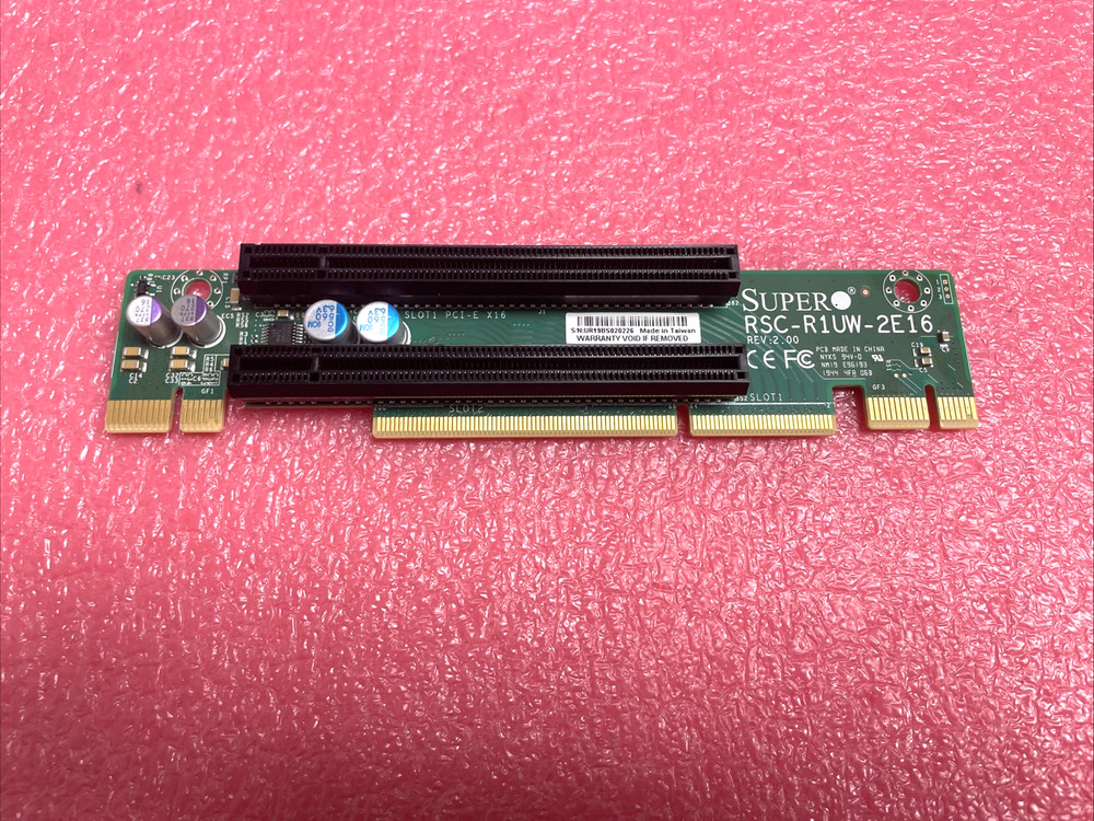 NICE  Super Micro RSC-R1UW-2E16 Card REV :2.00.