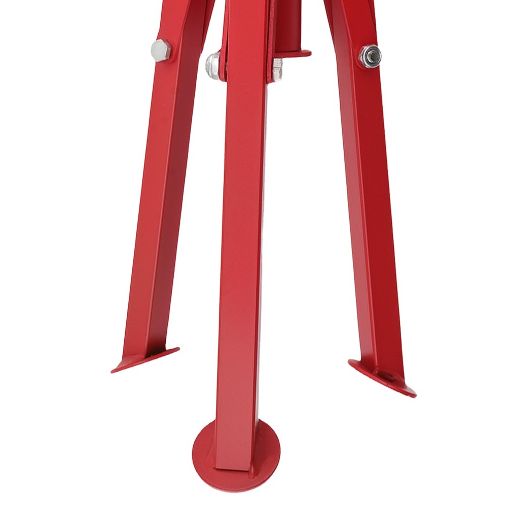 Foldable Roller Support Stand 2500lbs Adjustable 27.6-52in Steel Workshop