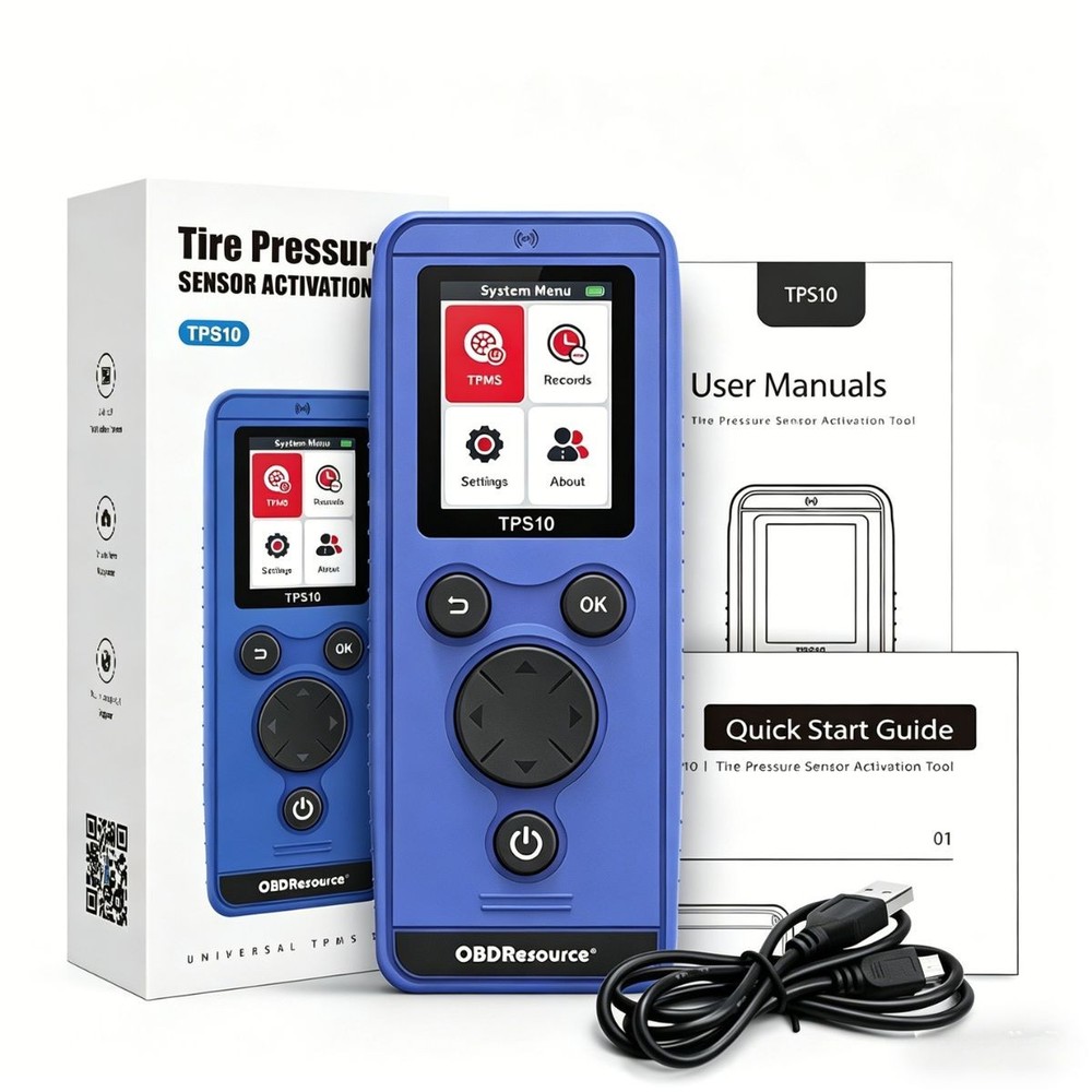 Universal TPMS Relearn Tool Auto Tire Pressure Sensor Activate TPMS Reset Tool