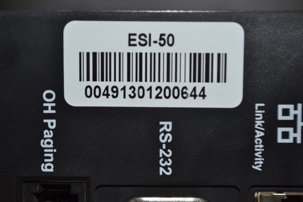 ESI 50 Communication Server Phone System and Power Supply