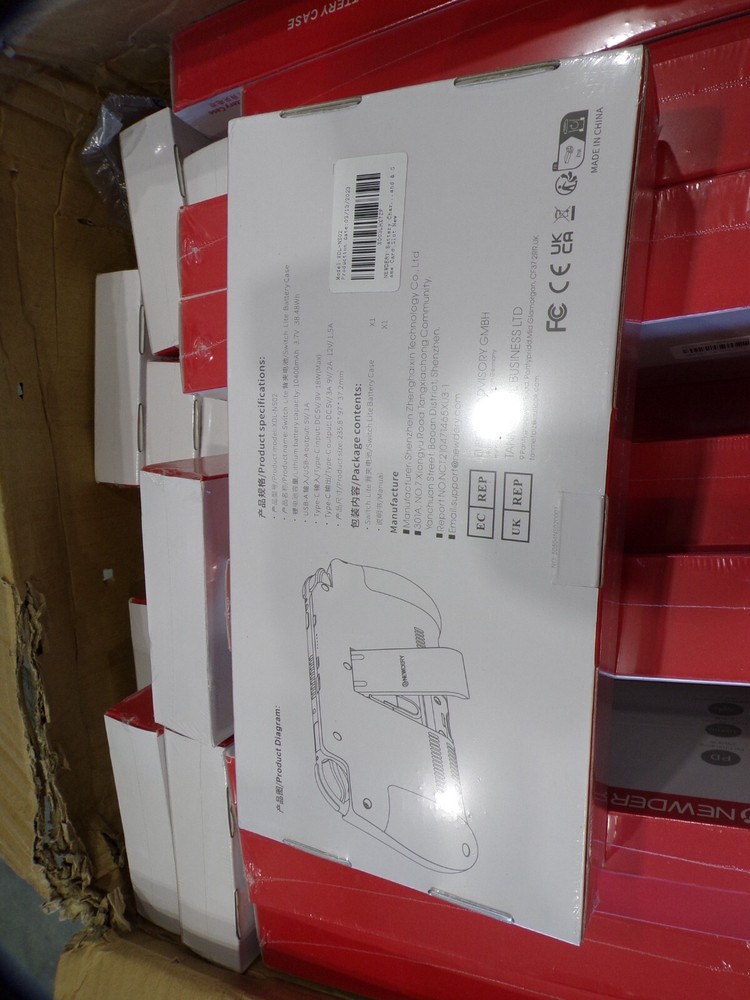 (Lot of 32) Battery Case for Switch Lite NEW