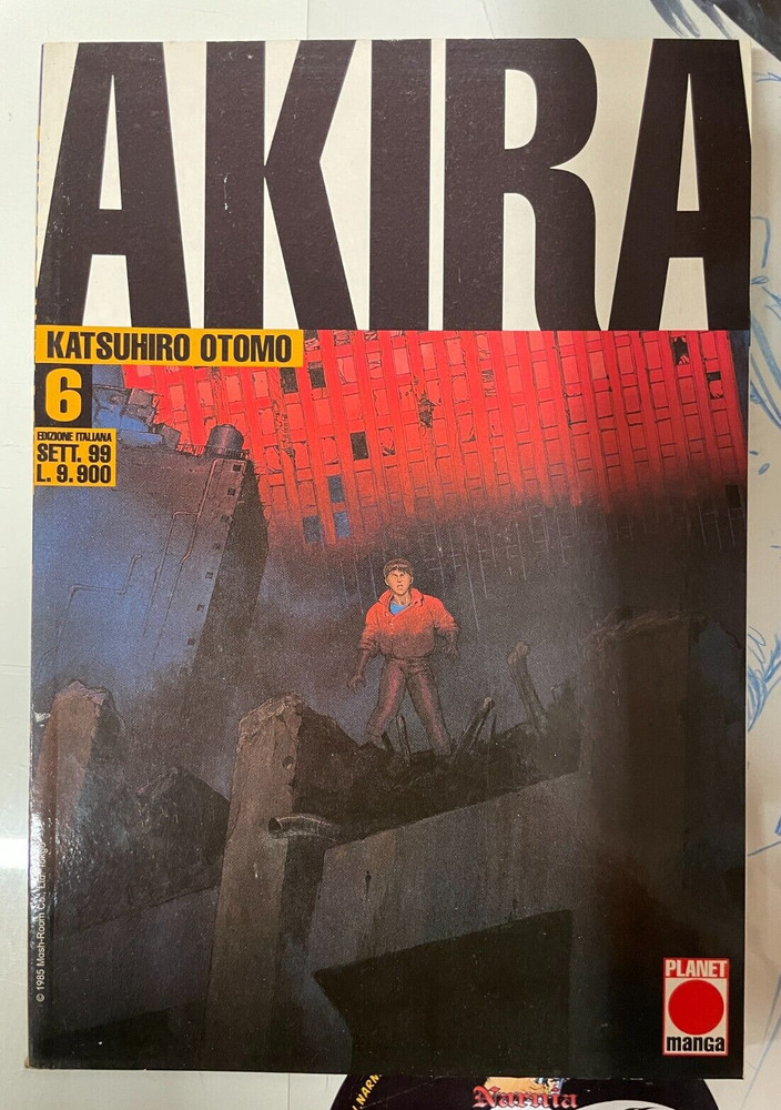 AKIRA DI OTOMO #6 First Edition b/w Panini Comics*