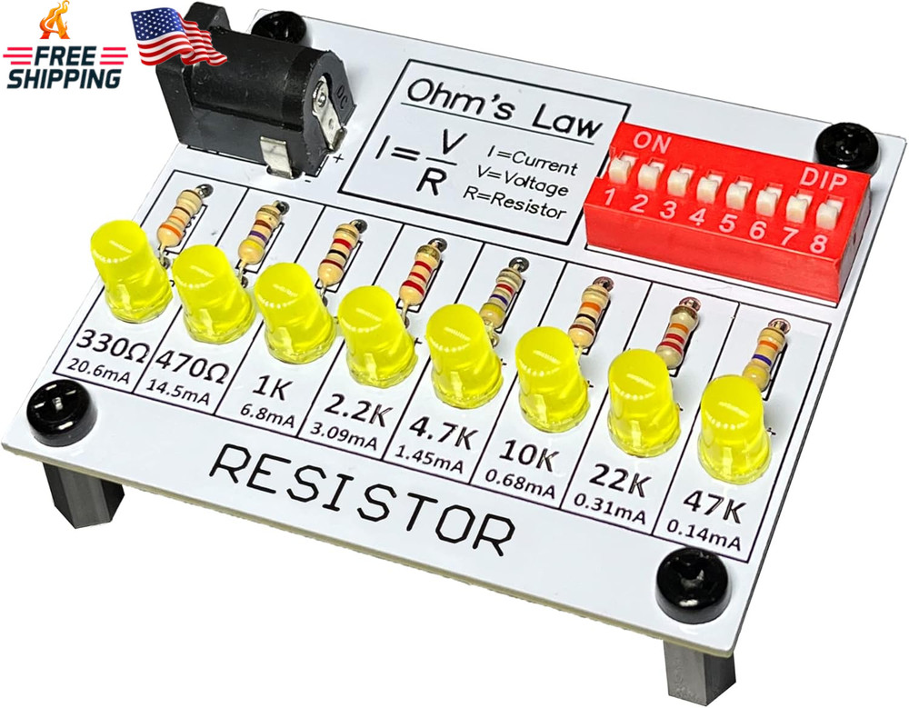 Soldering Practice Kit Learning Electronics Training Board