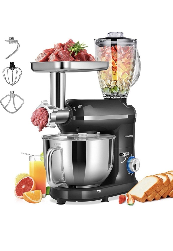 Stand Mixer with 6 Quart Stainless Steel