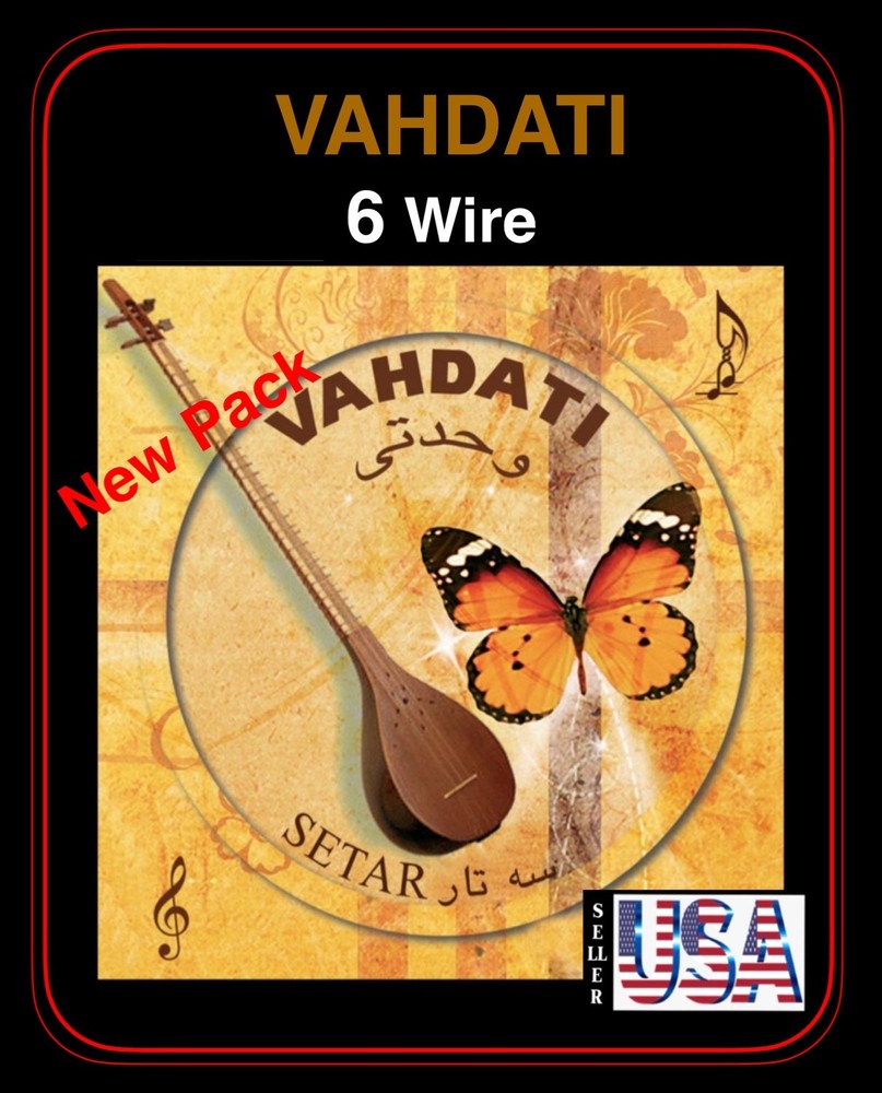 Setar String, 6 Wire, full set, Sehtar, Sitar, Setar string, سیم سه تار ، ستار