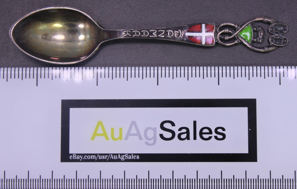 Denmark Sterling Silver Souvenir Spoon