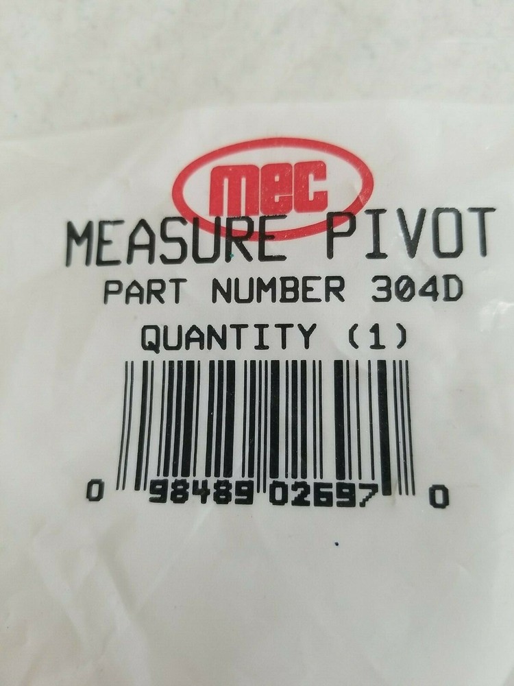 MEC Measure Pivot Bolt HDW 304D