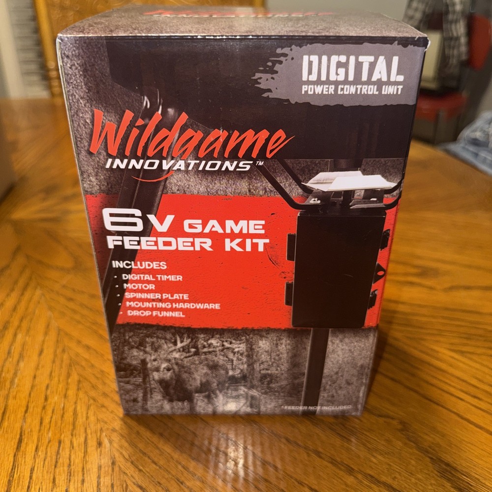 Wildgame Innovations Digital 6 V/Volt Wild Game Feeder Kit MDL# TH-6VD Lo#EB50
