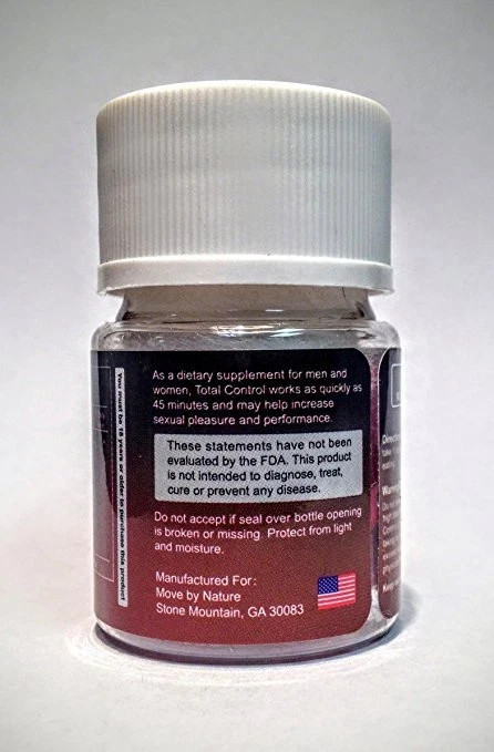 ** 2 PACK** Total Control for Stamina by Move by Nature, 12 caps each