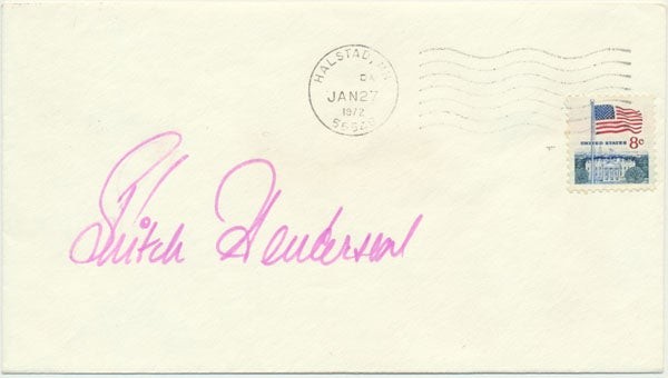 Skitch HENDERSON / Signed Postal Cover