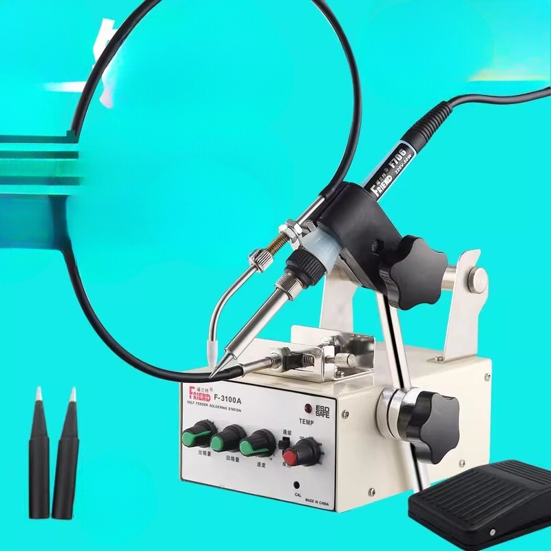 Automatic Tin Feeding Machine Constant Temperature Soldering Iron Teclast Iron