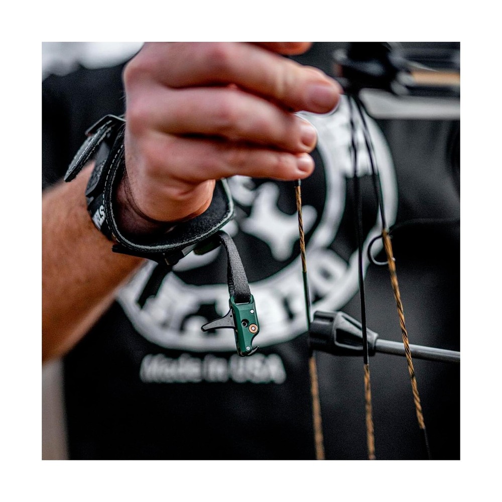 Stan SoleX Clicker Index Finger Bowhunting Archery Release - Wrist Strap Open...
