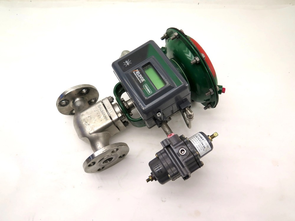 Fisher / Feildvue Instruments DVC2000 Digital Valve Controller & Baumann Valve 1