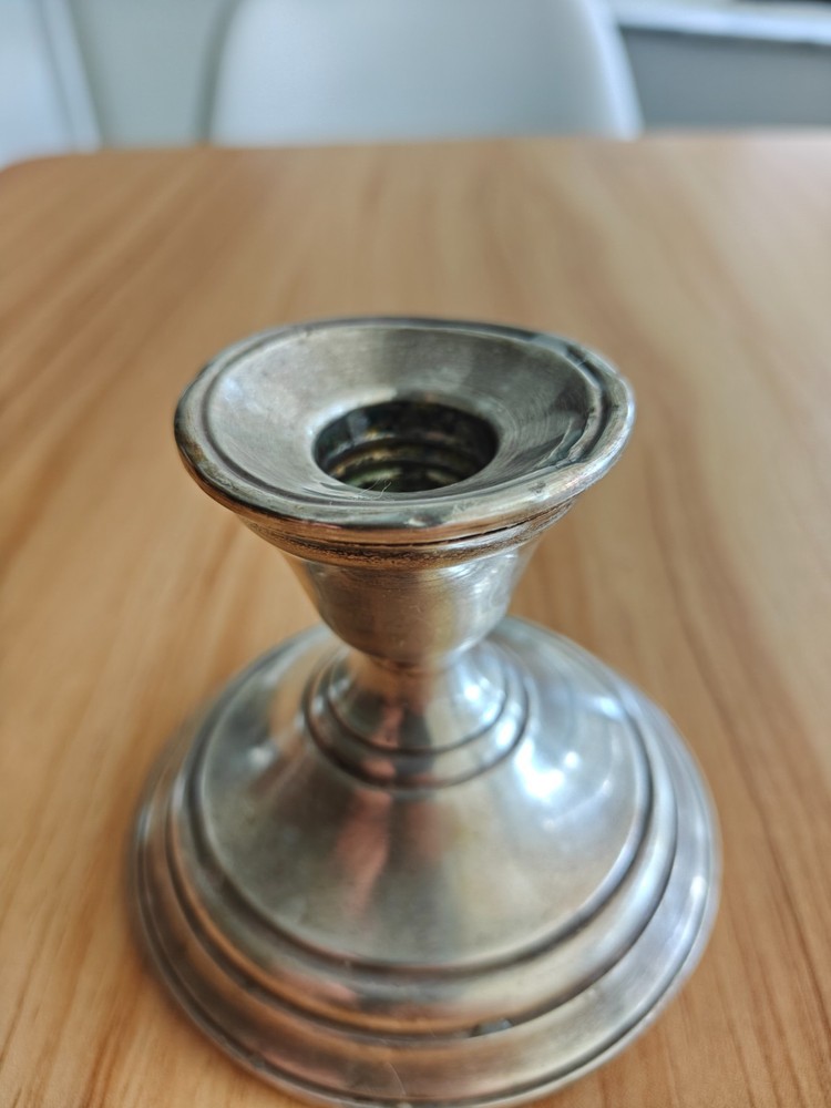 BERKELEY International Sterling Silver CandleStick Holder112 15