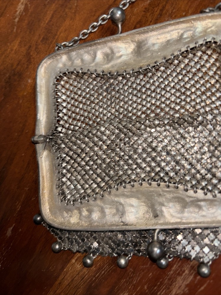 Antique Art Nouveau Sterling Silver Chatelaine Coin Purses