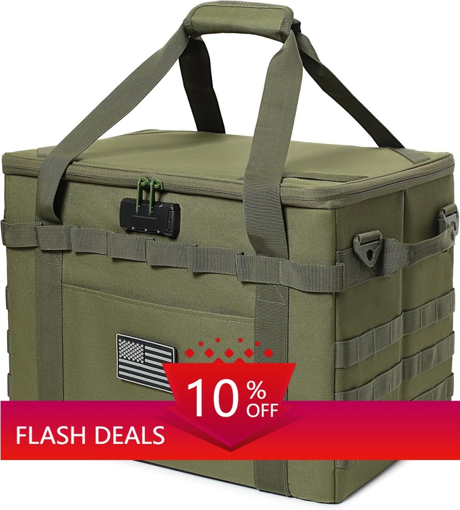 Camping Storage Bag - 38L Multi-Functional Tote Organizer