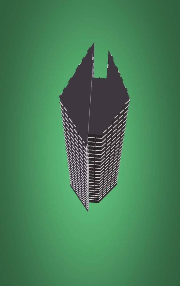 Crain Communications Building- 8 Inches