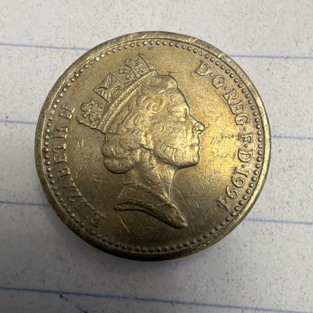 coins Two pence UK from 1994