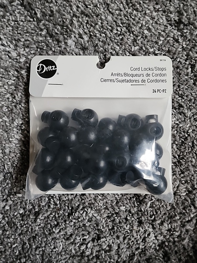 Dritz Cord Locks/Stops BK156