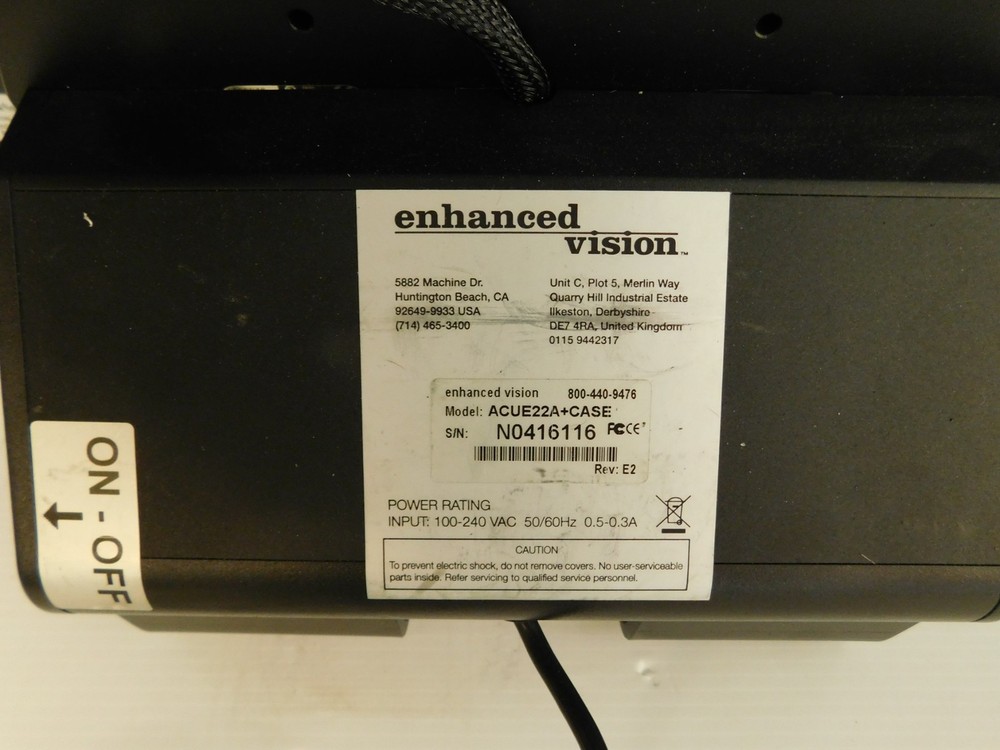 ENHANCED VISION MODEL ACUE22A+CASE LCD MAGNIFIER(HLP47)